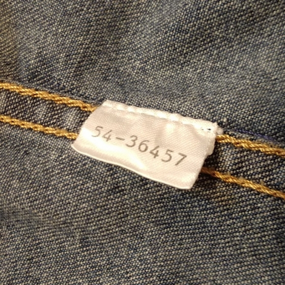 ANN TAYLOR ATJ Cropped n' Chic Denim Trucker Jacket $98/AT 2012'- RARE FIND - Picture 16 of 16